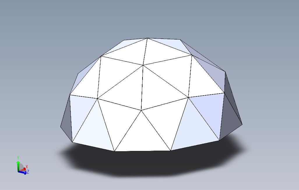 _参数2VICOSAHEDRON-大地测量圆顶类型2V