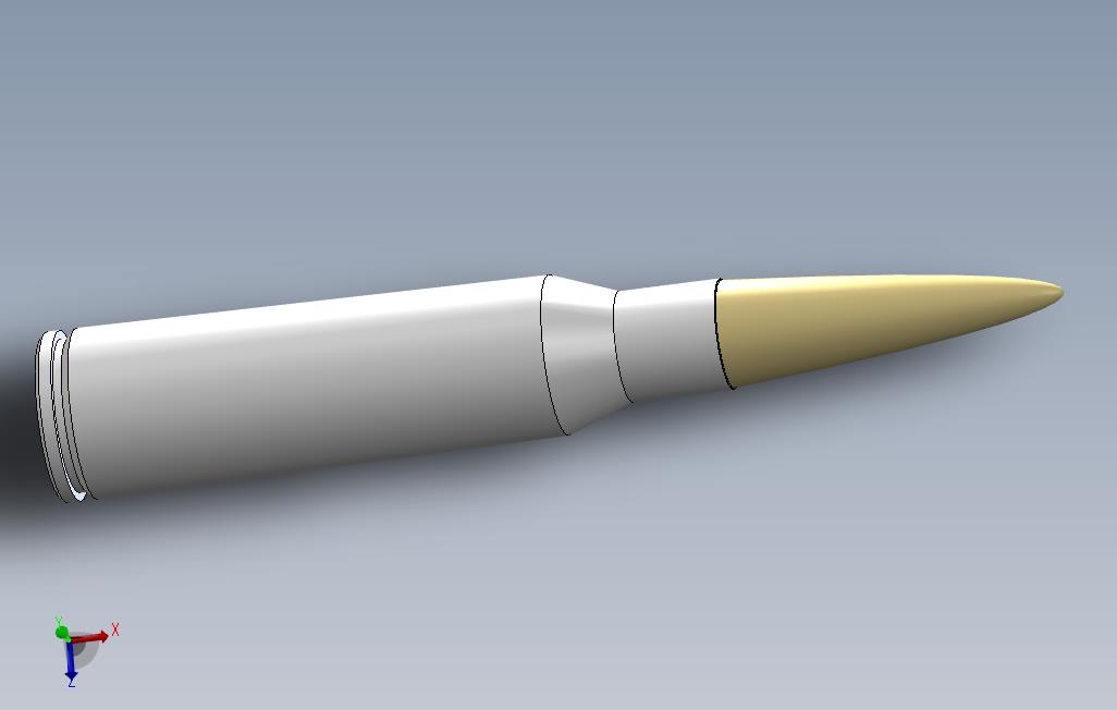 _子弹_SOLIDWORKS 2012_模型图纸免费下载 – 懒石网
