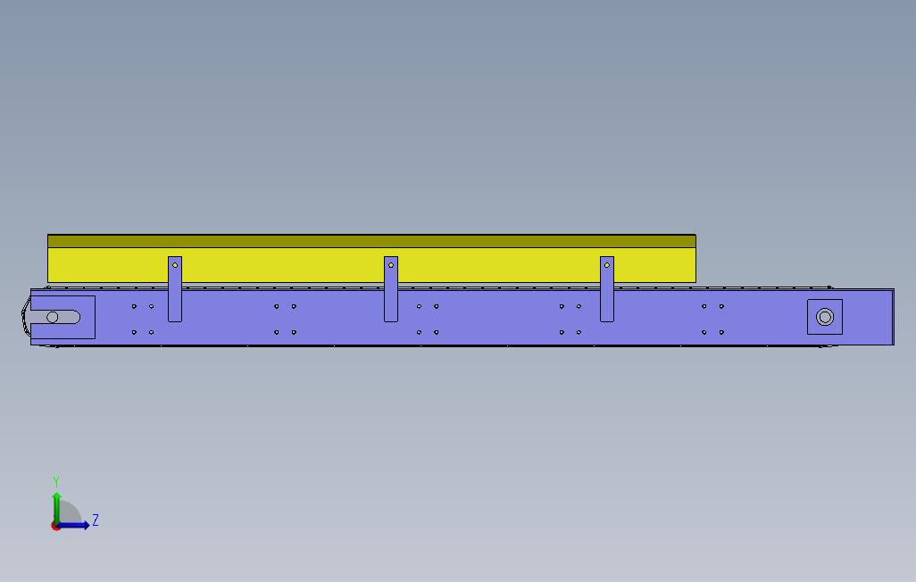 插槽链输送机 Ss31 Solidworks 2014 模型图纸免费下载 懒石网