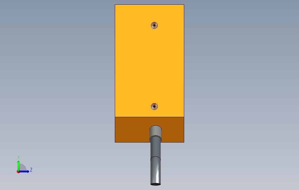_数据DS21ABARCODE扫描器 左侧视图