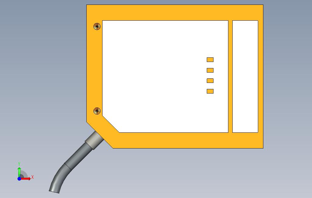 _数据DS21ABARCODE扫描器 正面视图