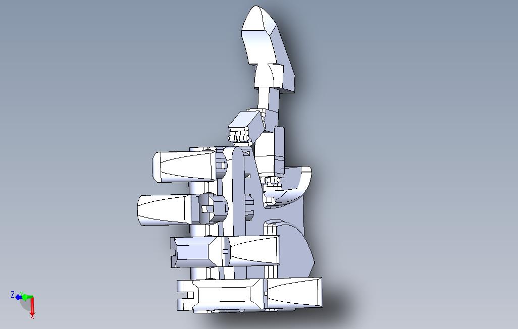 机械手_SOLIDWORKS_免费图纸_模型下载 – 懒石网