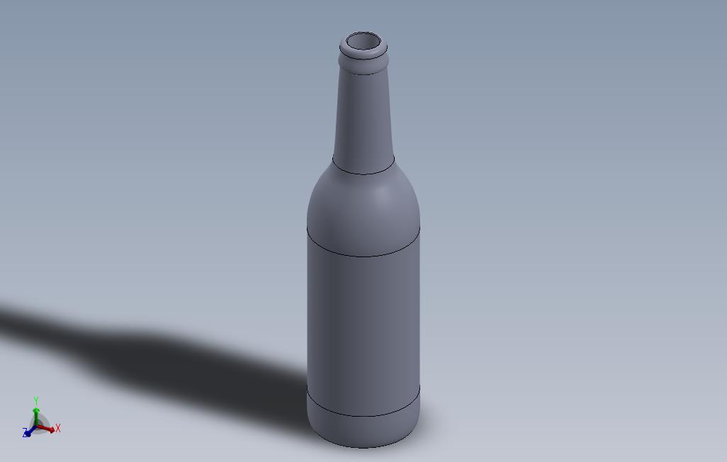 _355mL标准玻璃啤酒瓶。