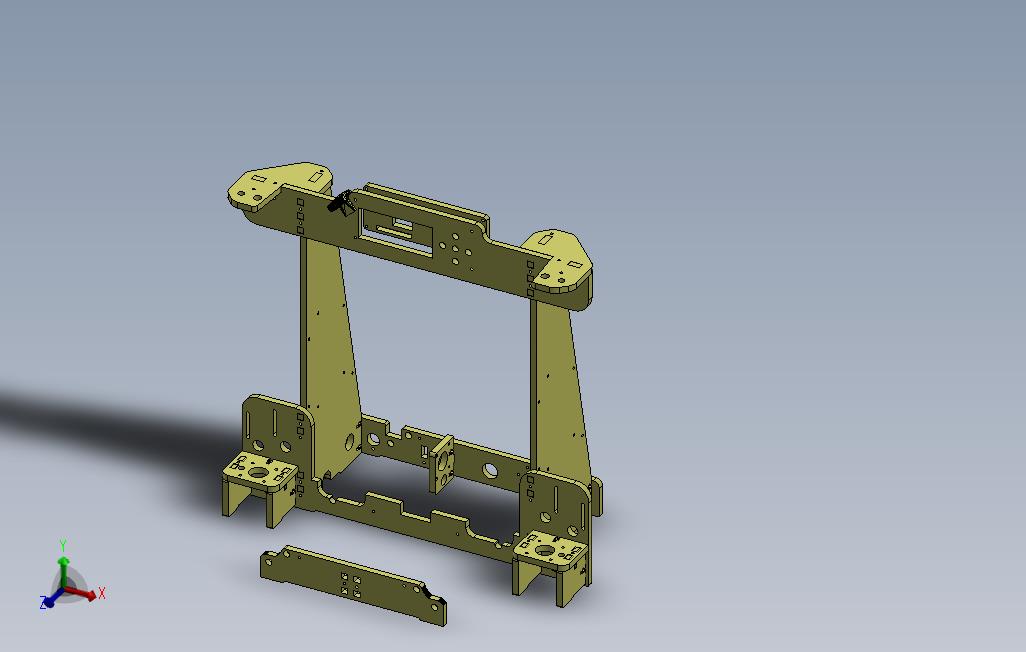 A8机架 Solidworks 2016 模型图纸免费下载 懒石网