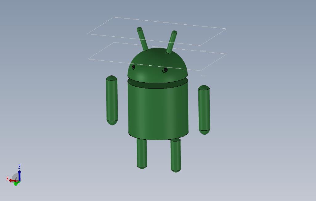 _ANDROID徽标模型
