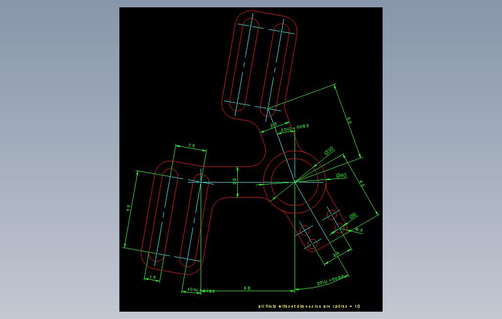 _Autocad22-基本二维绘图练习