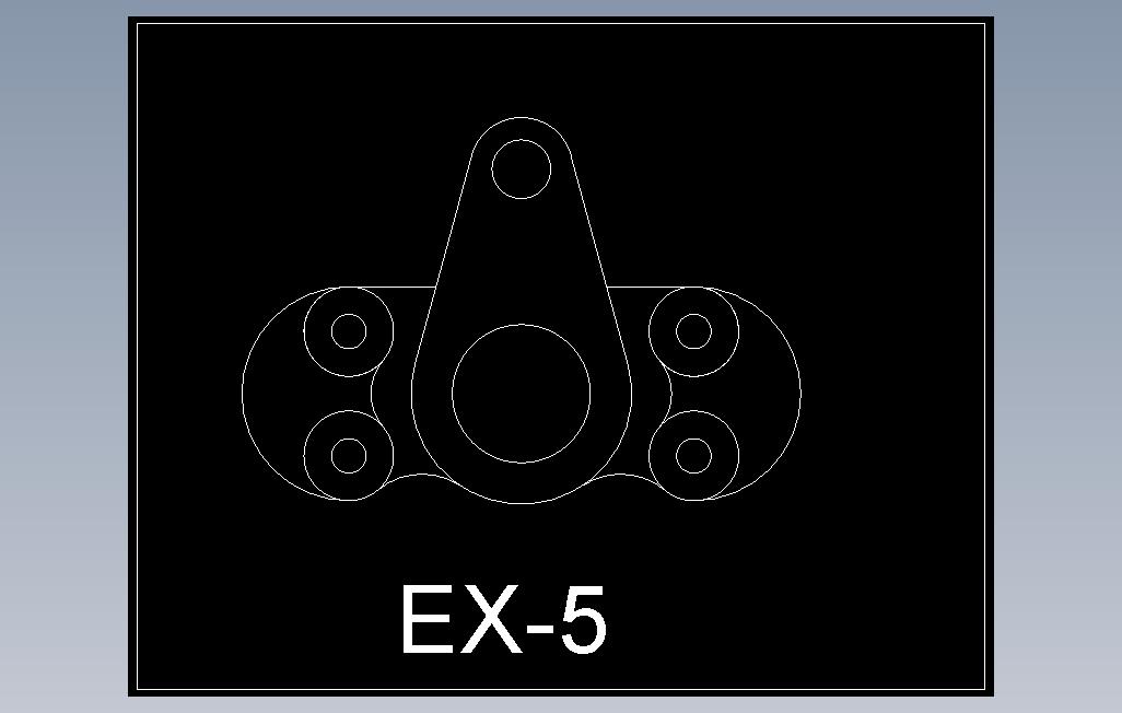 _AutoCAD-初学者完整教程-练习5