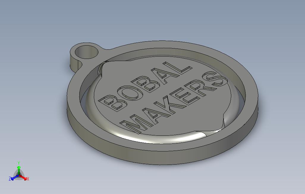 BobalmakersLlaveroBobalmakersKeychain 主视图