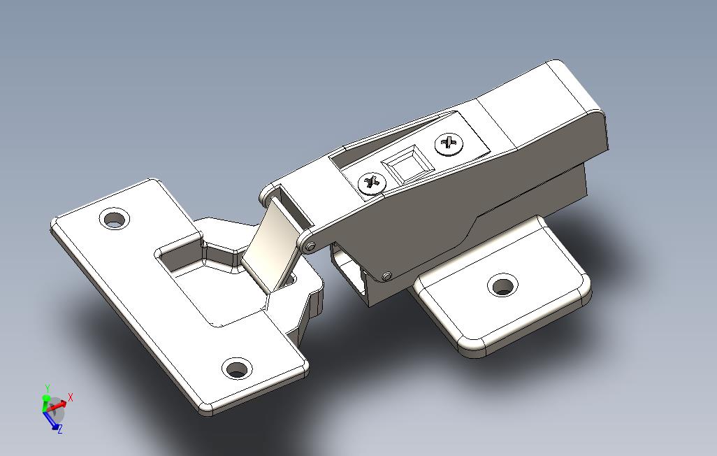 conceledhingekichenhingeeurohinge-solidworks-2017
