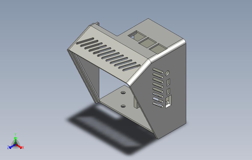 Ender3ProLCDRpberryPi4手机壳(混音和STEP文件)