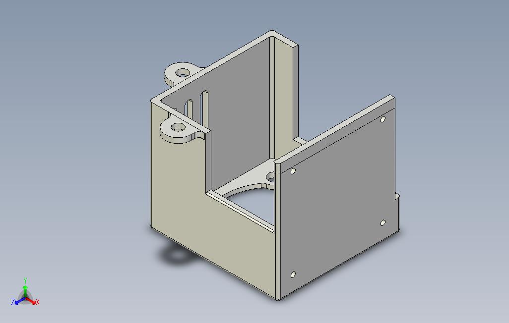 Ender3（和Pro变型）无格栅风扇罩，适用于OEM库存风扇