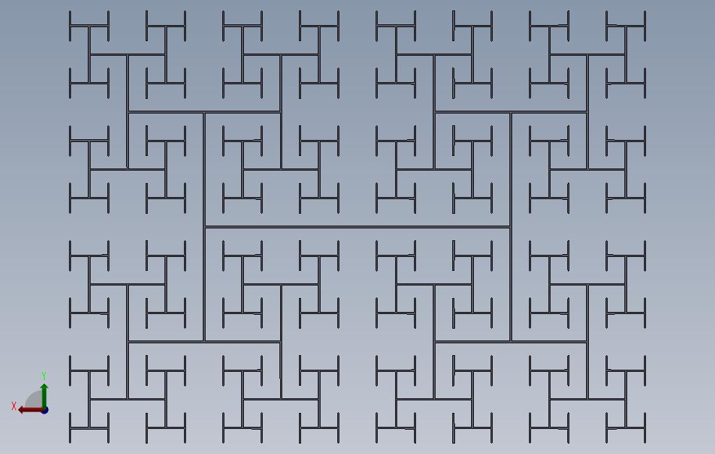 H树__模型图纸免费下载 – 懒石网