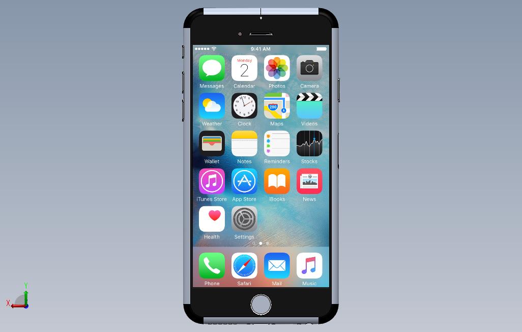 iPhone6升级版 背面视图