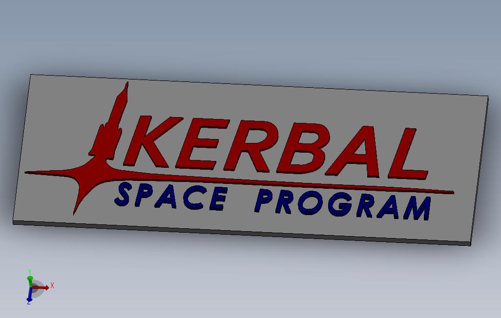 Kerbl太空计划标志