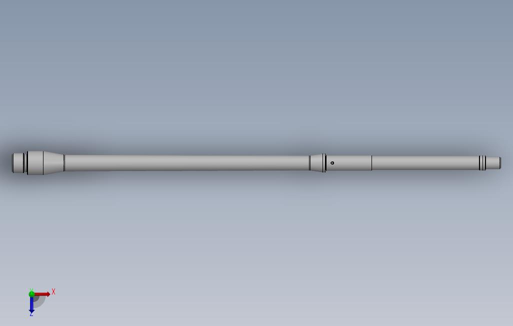 M16MilpecBrrel2“ 俯视图