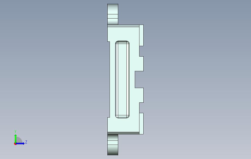 miniureem小型双缸蒸汽机引擎3D图纸UG设计 左侧视图