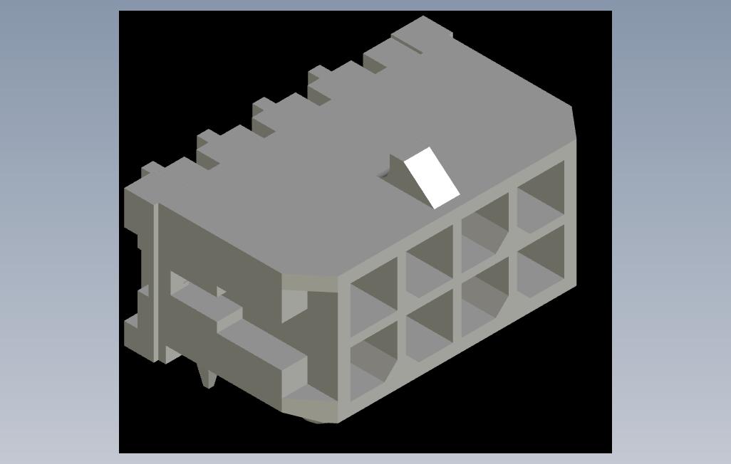 MOLEX4348微型Hi连接器2x4