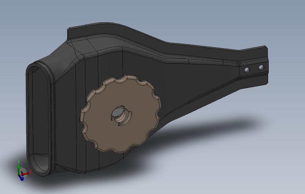 NACA可调新风入口