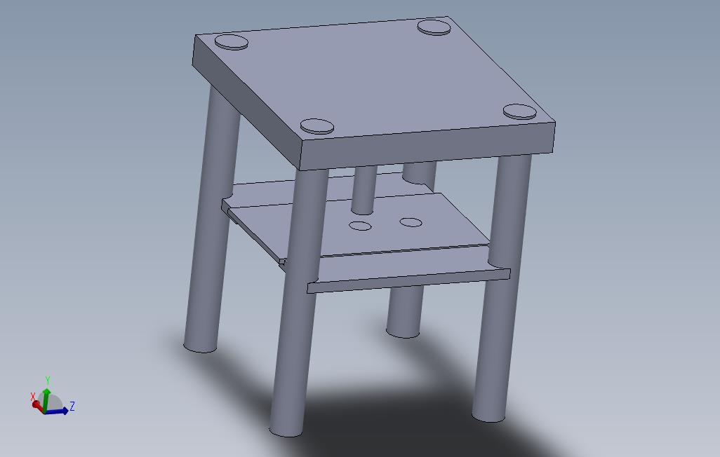 olidork中冲孔生产机械设计