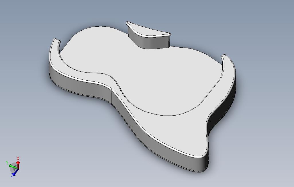 Rickenbcker搭接钢b型壳体 Solidworks 2018 模型图纸免费下载 懒石网