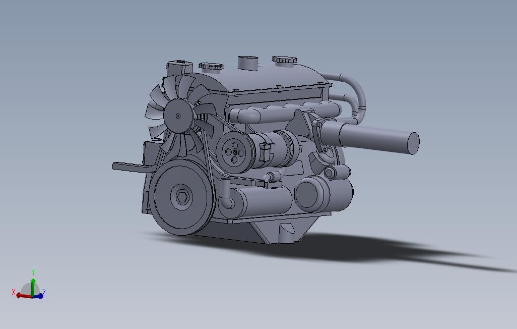 Sdkfz公司2发动机零件（8）