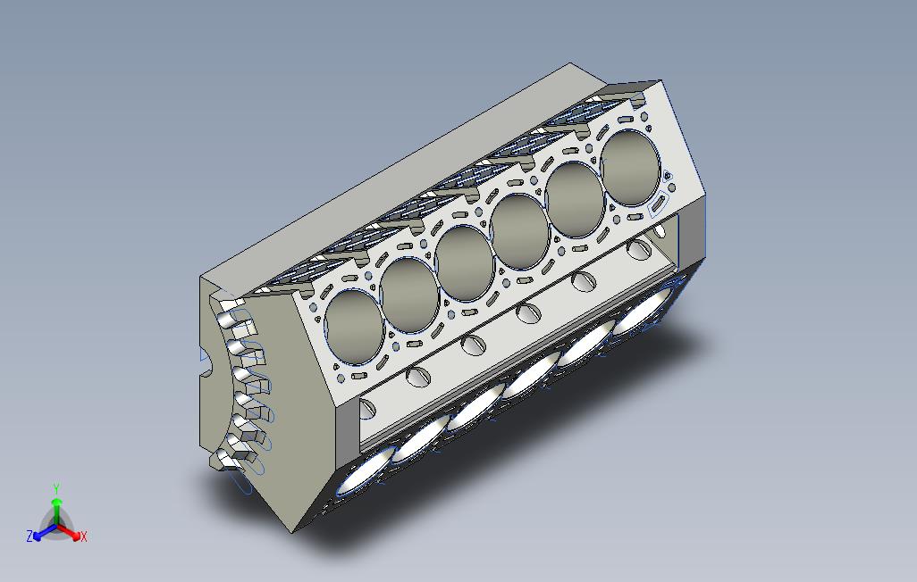 V12发动机机体