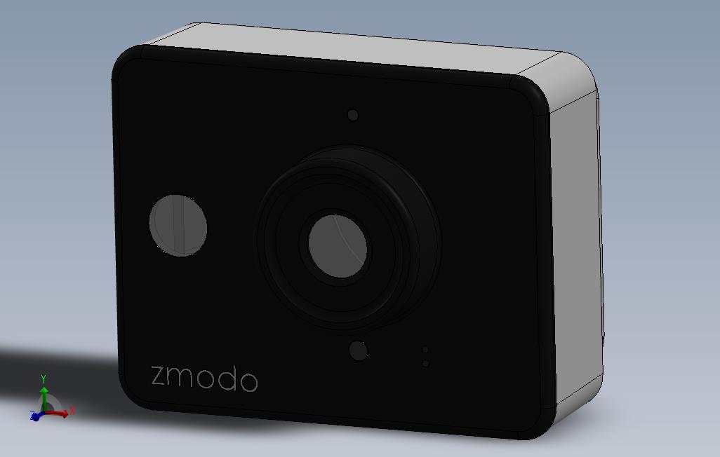 Zmodo72P高清WiFi无线智能安全摄像头双向音频