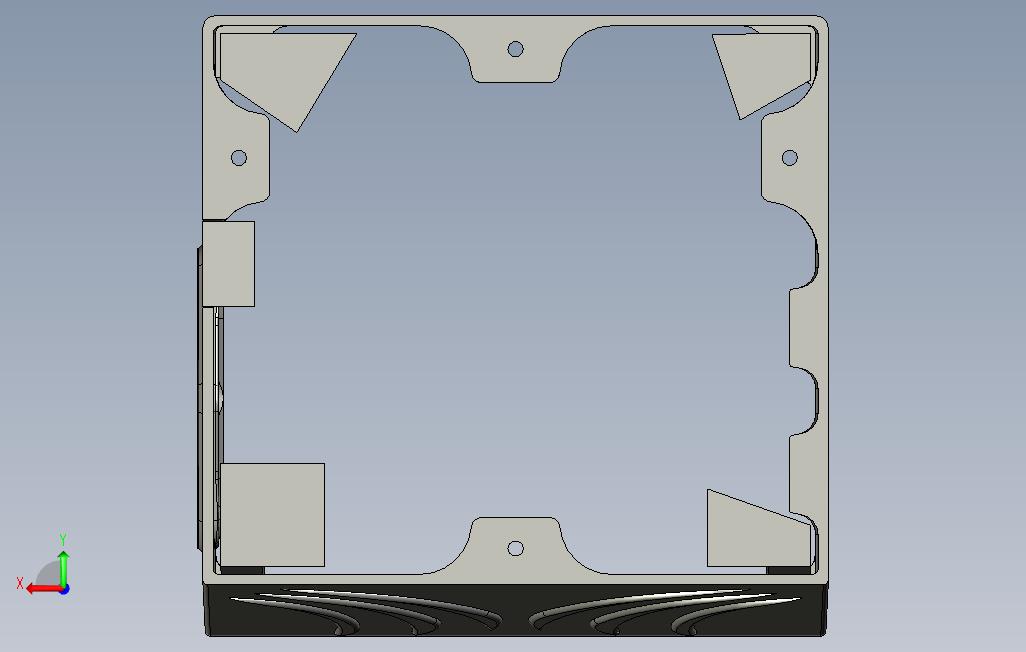万豪I3MOSFET12mm风机控制箱分机 背面视图