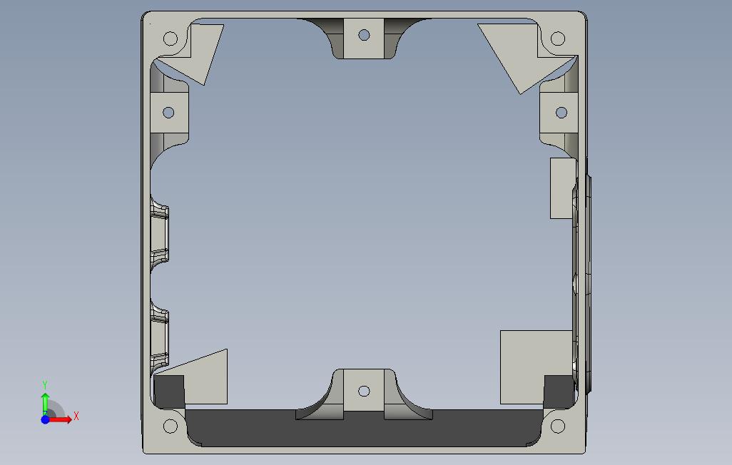 万豪I3MOSFET12mm风机控制箱分机 正面视图