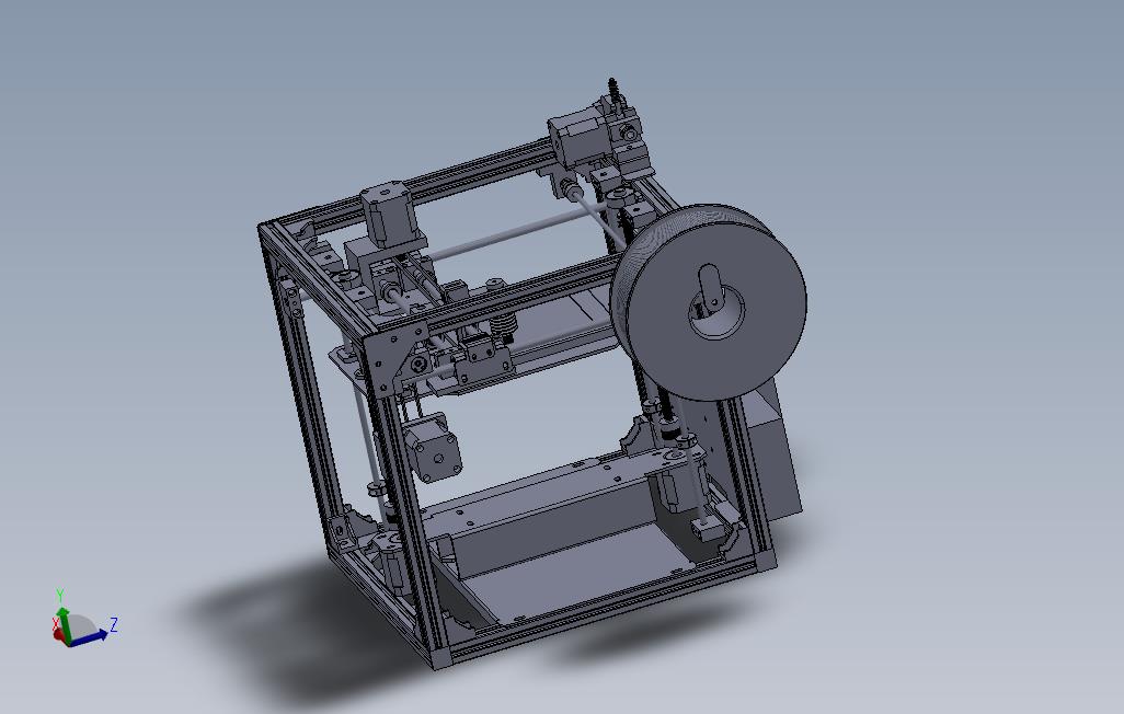 三维打印xyz_SOLIDWORKS 2012_模型图纸免费下载 – 懒石网
