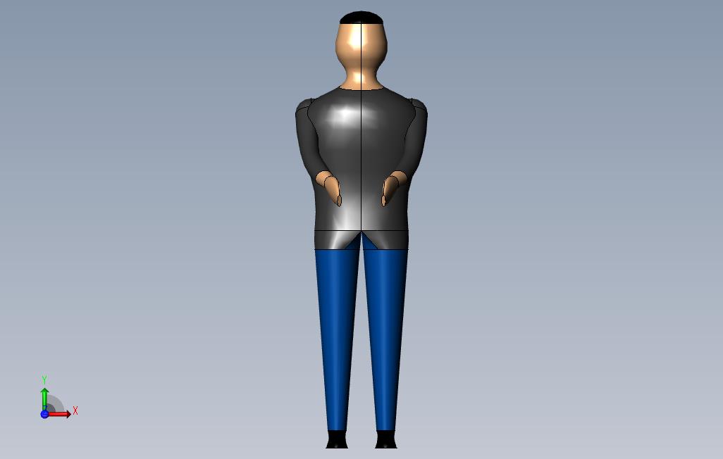 人体_SOLIDWORKS 2010_模型图纸免费下载 – 懒石网