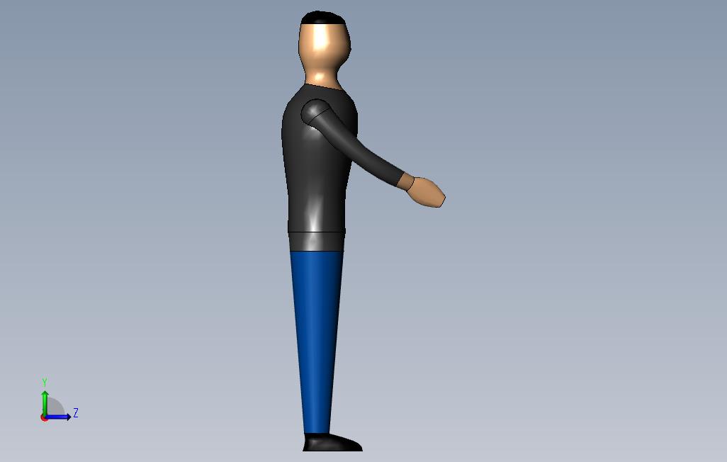 人体_SOLIDWORKS 2010_模型图纸免费下载 – 懒石网