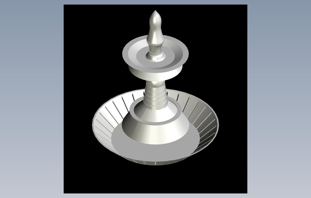 传统灯3D