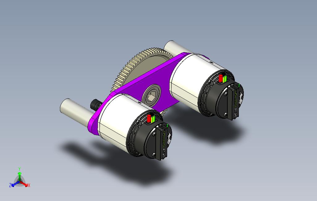 单减速猎鹰齿轮箱