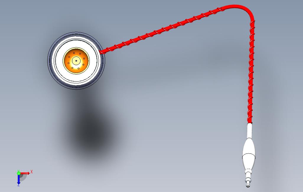 口香糖 俯视图