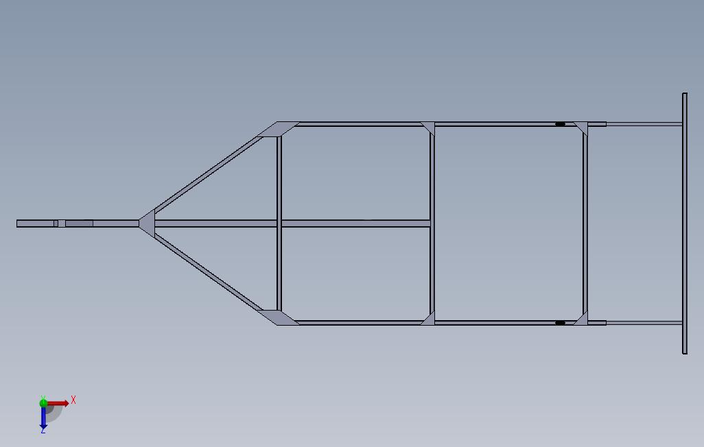 地面拖车架轴孔间距13mm
