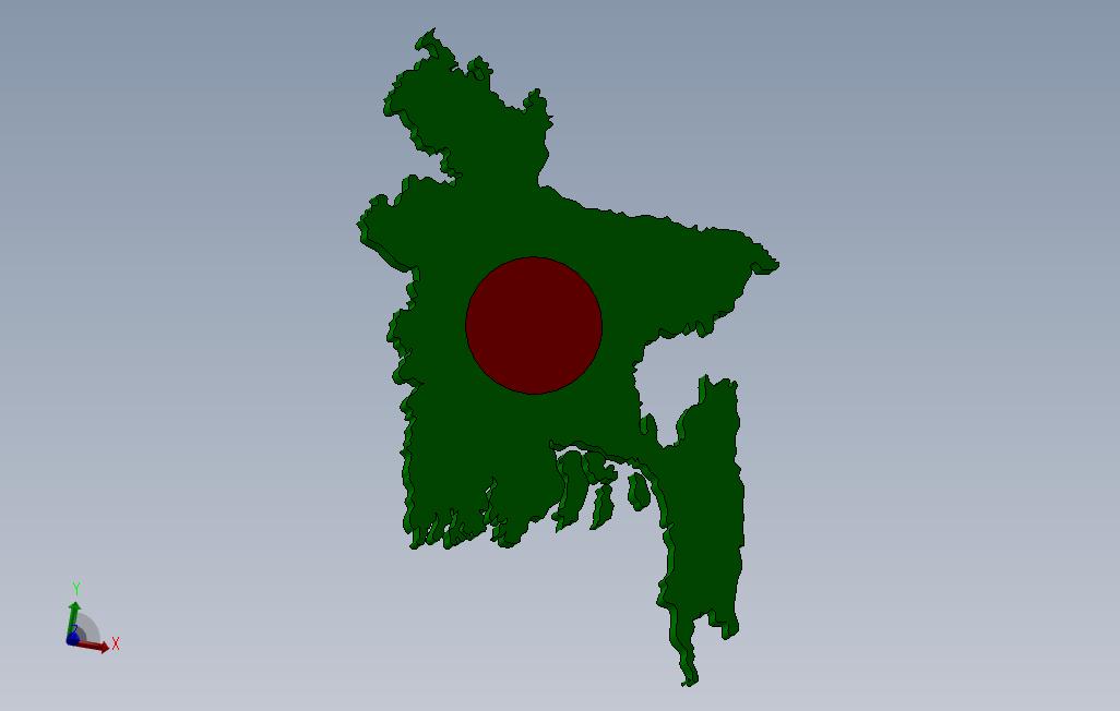 孟加拉国地图