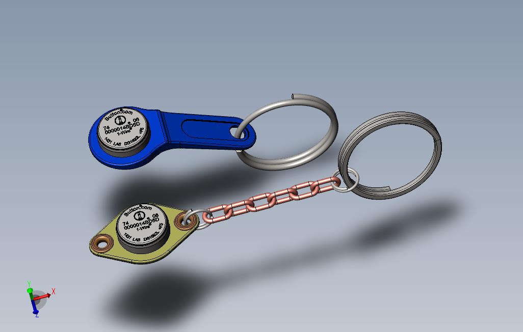 对讲机关键inercom片_SOLIDWORKS 2017_模型图纸免费下载 – 懒石网