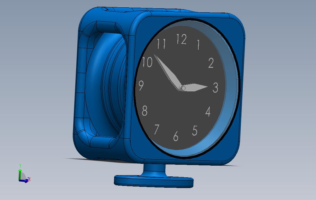 小时钟2_SOLIDWORKS 2016_模型图纸免费下载 – 懒石网