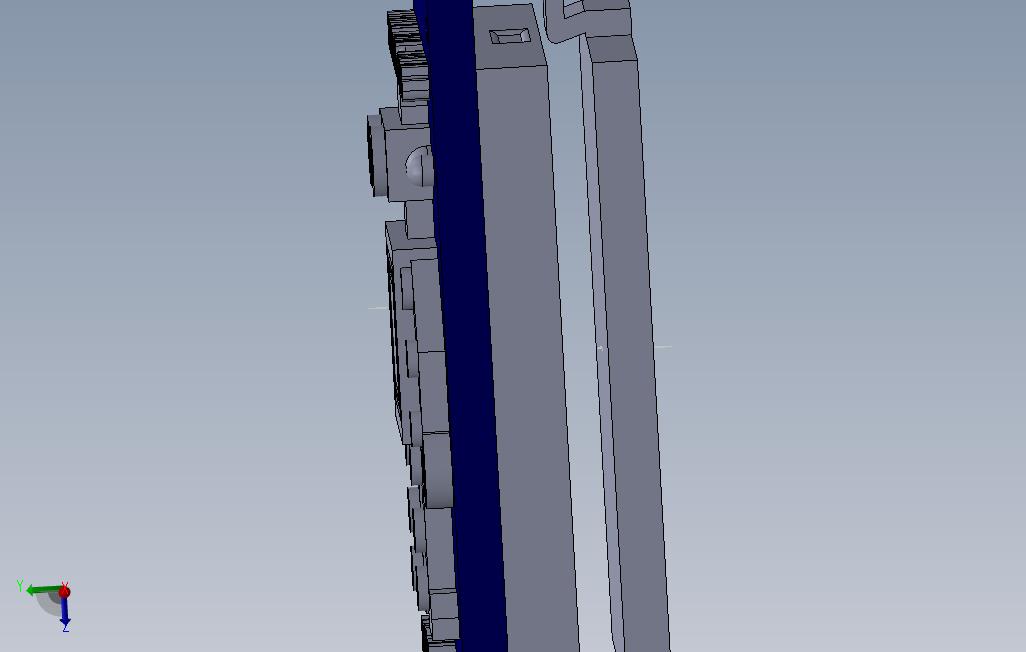 带储物盒的3D打印钥匙扣。