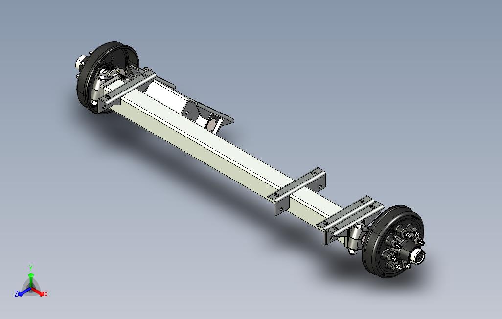 带制动鼓的全梁桥786