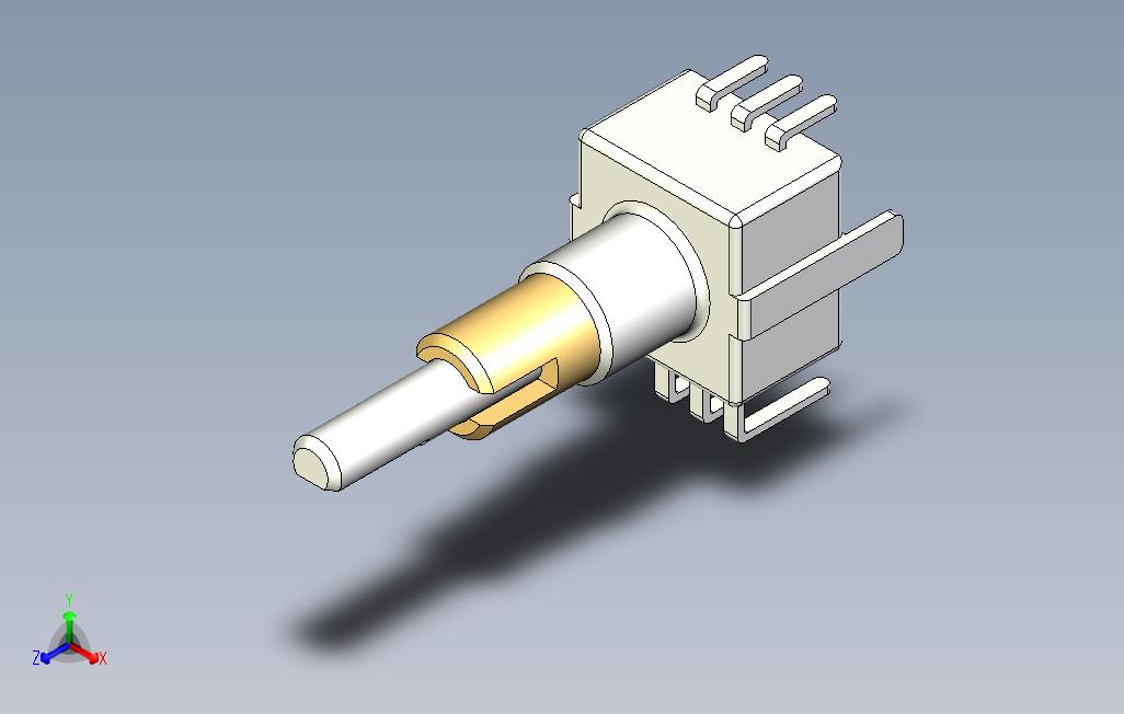 带开关的双轴编码器