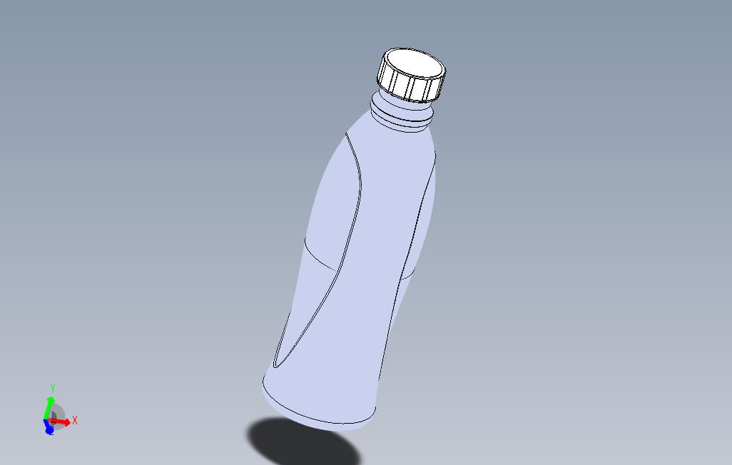 带水的塑料瓶