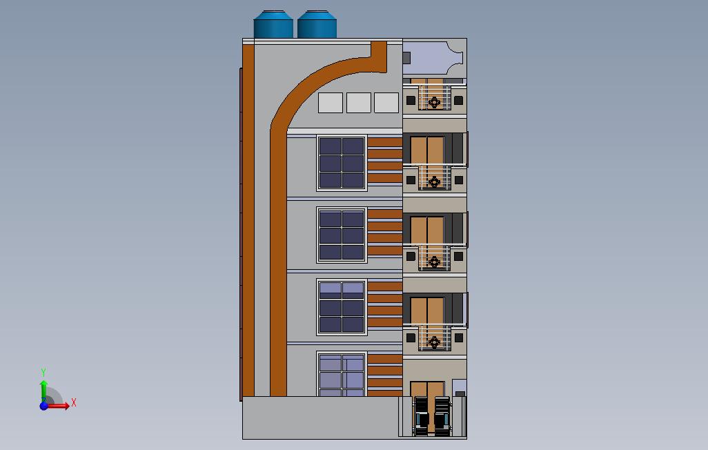 建造一座4层楼的建筑