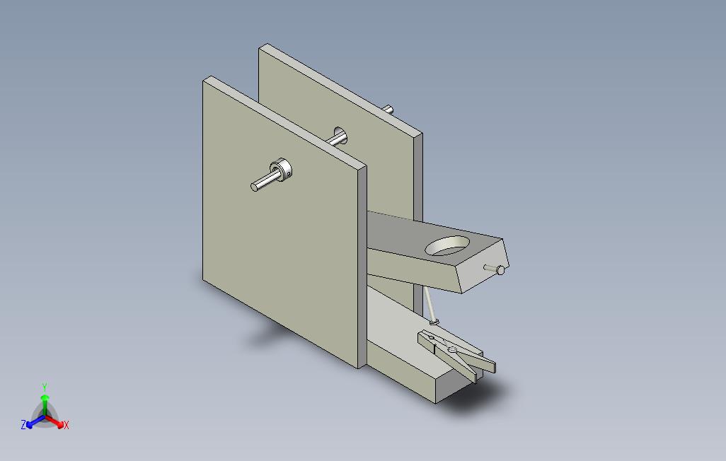 弹射器组件（台阶）