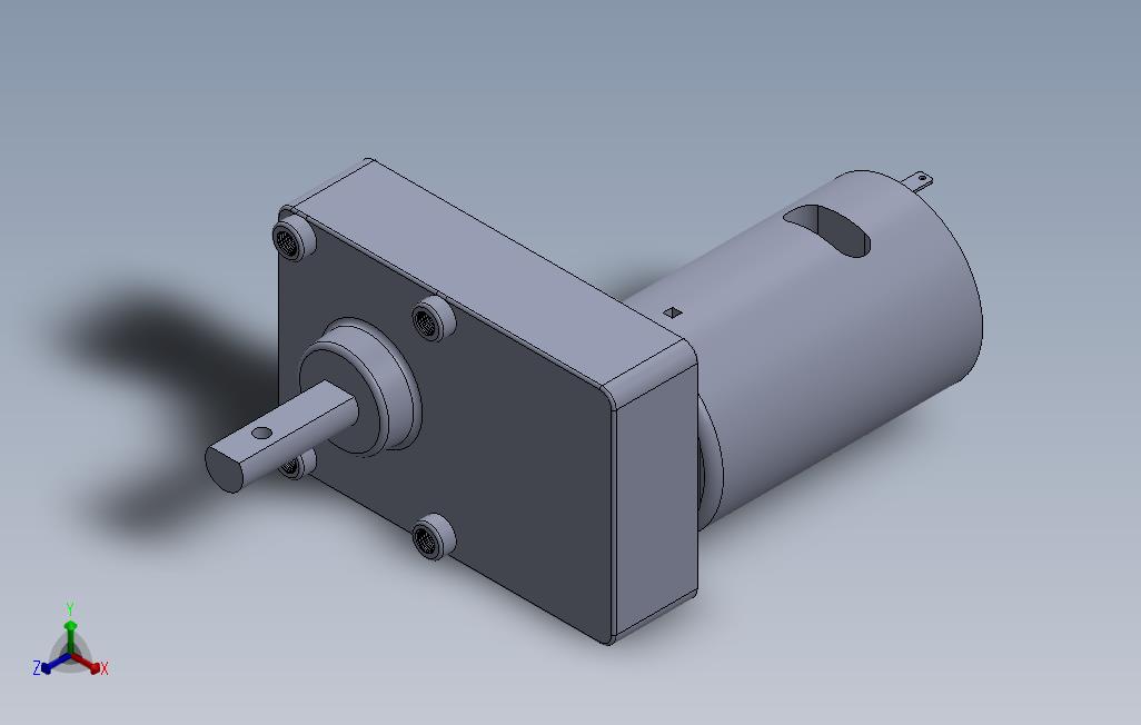 方形齿轮电动机