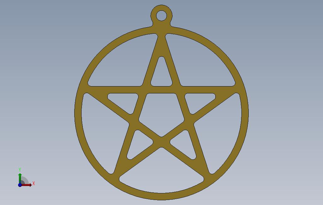 星星吊坠