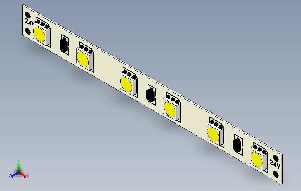 柔性LED条1x1mm