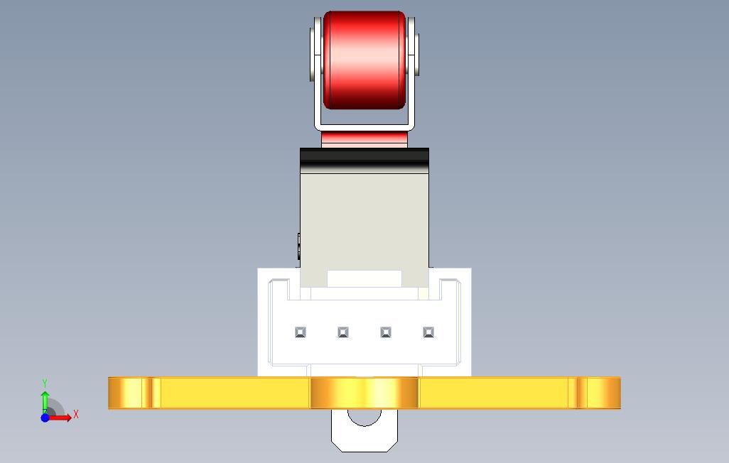 格罗夫微动开关v1_Inventor_模型图纸免费下载 – 懒石网