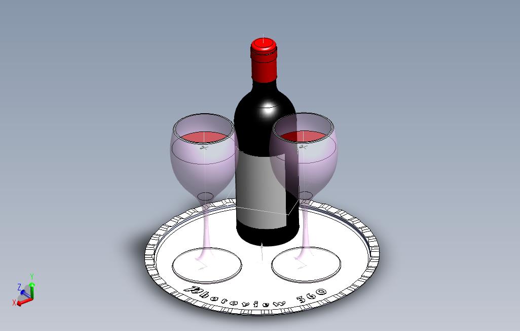 桌上的酒
